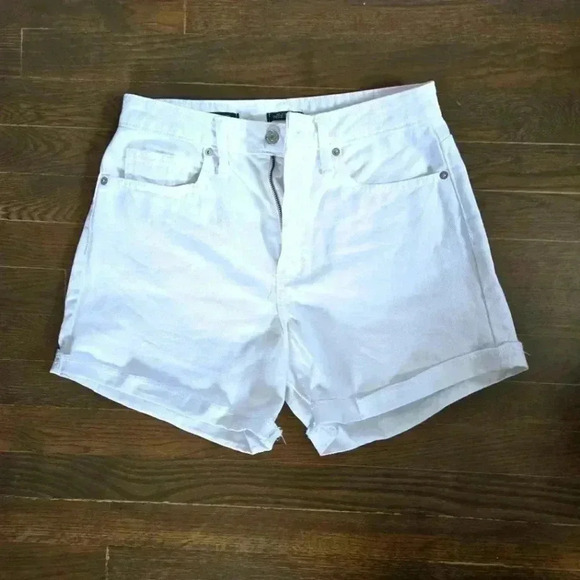 wild fable Pants - White High rise mom shorts sz 2/26